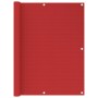 Toldo para balcón HDPE rojo 120x300 cm de vidaXL, Sombrillas - Ref: Foro24-311012, Precio: 13,43 €, Descuento: %