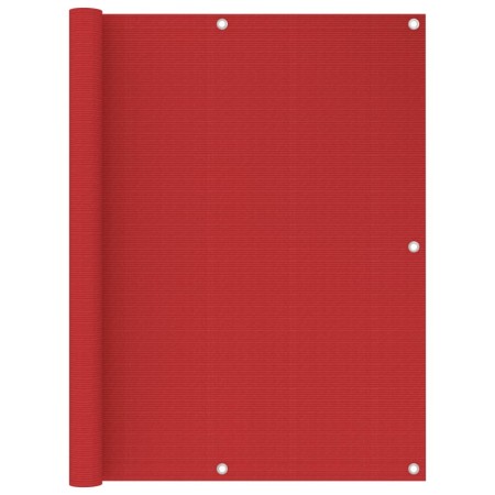 Toldo para balcón HDPE rojo 120x300 cm de vidaXL, Sombrillas - Ref: Foro24-311012, Precio: 13,99 €, Descuento: %