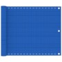 Blaue HDPE-Balkonmarkise 75x300 cm von vidaXL, Sonnenschirme - Ref: Foro24-310980, Preis: 16,47 €, Rabatt: %