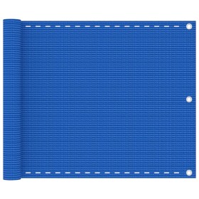 Blaue HDPE-Balkonmarkise 75x300 cm von vidaXL, Sonnenschirme - Ref: Foro24-310980, Preis: 16,47 €, Rabatt: %