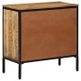 Aparador de madera maciza de mango rugosa 70x35x70 cm de , Aparadores - Ref: Foro24-374080, Precio: 201,28 €, Descuento: %