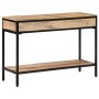 Mesa consola madera maciza de mango rugosa 100x35x70 cm de , Mesas auxiliares - Ref: Foro24-374077, Precio: 160,51 €, Descuen...