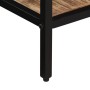 Mesa consola madera maciza de mango rugosa 100x35x70 cm de , Mesas auxiliares - Ref: Foro24-374077, Precio: 160,51 €, Descuen...