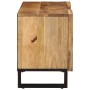 Mueble de TV madera maciza de mango rugosa 105x34x46 cm de , Almacenamiento para CD y DVD - Ref: Foro24-377436, Precio: 134,9...