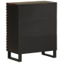 Solid acacia wood sideboard 60x34x75 cm by , Lockers and storage cabinets - Ref: Foro24-377455, Price: 158,92 €, Discount: %