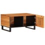 Mesa de centro madera maciza de acacia 80x51x40 cm de , Mesas de centro - Ref: Foro24-377457, Precio: 126,57 €, Descuento: %