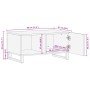 Massiver Akazienholz-Couchtisch 80x51x40 cm von , Couchtisch - Ref: Foro24-377457, Preis: 126,57 €, Rabatt: %