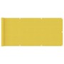 Toldo para balcón HDPE amarillo 75x300 cm de vidaXL, Sombrillas - Ref: Foro24-310992, Precio: 13,56 €, Descuento: %