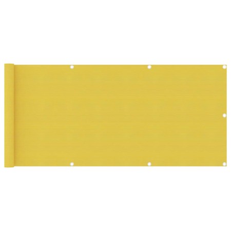 Toldo para balcón HDPE amarillo 75x300 cm de vidaXL, Sombrillas - Ref: Foro24-310992, Precio: 13,56 €, Descuento: %