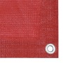 Toldo para balcón HDPE rojo 75x500 cm de vidaXL, Sombrillas - Ref: Foro24-311006, Precio: 11,14 €, Descuento: %