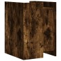 Mesita de noche madera de ingeniería roble ahumado 45x50x65 cm de , Mesitas de noche - Ref: Foro24-848308, Precio: 93,55 €, D...