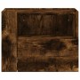 Wall-mounted bedside tables 2 units in smoked oak color 45x30x35 cm by , Nightstands - Ref: Foro24-848320, Price: 85,31 €, Di...