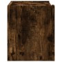 Wall-mounted bedside tables 2 units in smoked oak color 45x30x35 cm by , Nightstands - Ref: Foro24-848320, Price: 85,31 €, Di...