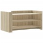 Mesa de centro madera de ingeniería roble Sonoma 100x50x50 cm de , Mesas de centro - Ref: Foro24-848348, Precio: 93,99 €, Des...