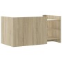 Mesa de centro madera de ingeniería roble Sonoma 100x50x50 cm de , Mesas de centro - Ref: Foro24-848348, Precio: 93,99 €, Des...