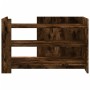 Mesa de centro madera de ingeniería roble ahumado 80x50x50 cm de , Mesas de centro - Ref: Foro24-848343, Precio: 88,99 €, Des...