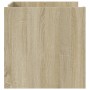 Engineered wood Sonoma oak coffee table 80x50x50 cm by , Coffee table - Ref: Foro24-848341, Price: 88,99 €, Discount: %