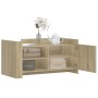 Mesa de centro madera de ingeniería roble Sonoma 100x50x50 cm de , Mesas de centro - Ref: Foro24-848362, Precio: 101,53 €, De...