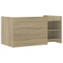 Mesa de centro madera de ingeniería roble Sonoma 100x50x50 cm de , Mesas de centro - Ref: Foro24-848362, Precio: 101,53 €, De...