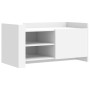 Mesa de centro de madera de ingeniería blanca 100x50x50 cm de , Mesas de centro - Ref: Foro24-848360, Precio: 101,14 €, Descu...