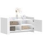 Mesa de centro de madera de ingeniería blanca 100x50x50 cm de , Mesas de centro - Ref: Foro24-848360, Precio: 101,14 €, Descu...