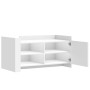 Mesa de centro de madera de ingeniería blanca 100x50x50 cm de , Mesas de centro - Ref: Foro24-848360, Precio: 101,14 €, Descu...