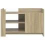 Mesa de centro madera de ingeniería roble Sonoma 80x50x50 cm de , Mesas de centro - Ref: Foro24-848355, Precio: 83,68 €, Desc...