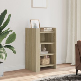 Aparador madera de ingeniería roble Sonoma 45x35x75 cm de , Aparadores - Ref: Foro24-848383, Precio: 65,99 €, Descuento: %