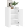 White engineered wood sideboard 45x35x75 cm by , Sideboards - Ref: Foro24-848395, Price: 76,17 €, Discount: %