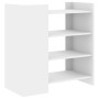 Weißer Schrank aus Holzwerkstoff 73,5x35x75 cm von , Sideboards - Ref: Foro24-848388, Preis: 67,22 €, Rabatt: %