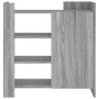 Aparador de madera de ingeniería gris Sonoma 73,5x35x75 cm de , Aparadores - Ref: Foro24-848407, Precio: 87,81 €, Descuento: %