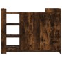 Aparador madera de ingeniería roble ahumado 100x35x75 cm de , Aparadores - Ref: Foro24-848413, Precio: 108,74 €, Descuento: %