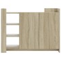 Aparador de madera de ingeniería roble Sonoma 100x35x75 cm de , Aparadores - Ref: Foro24-848411, Precio: 109,73 €, Descuento: %