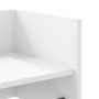 Engineered wood white wall shelf 70.5x35x30.5 cm by , Shelves and shelves - Ref: Foro24-848451, Price: 36,71 €, Discount: %