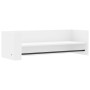 Engineered wood white wall shelf 100x35x30.5 cm by , Shelves and shelves - Ref: Foro24-848458, Price: 43,81 €, Discount: %