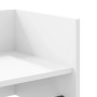 Engineered wood white wall shelf 100x35x30.5 cm by , Shelves and shelves - Ref: Foro24-848458, Price: 43,81 €, Discount: %