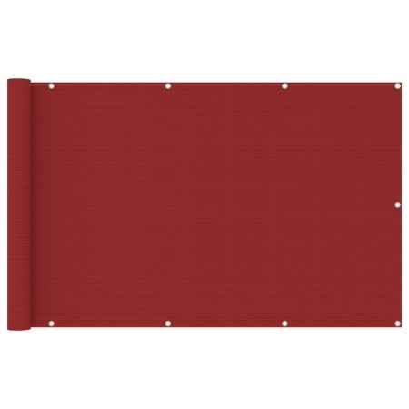 Rote HDPE-Balkonmarkise 120x600 cm von vidaXL, Sonnenschirme - Ref: Foro24-311015, Preis: 25,99 €, Rabatt: %