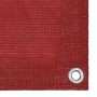 Toldo para balcón HDPE rojo 120x600 cm de vidaXL, Sombrillas - Ref: Foro24-311015, Precio: 25,33 €, Descuento: %