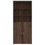 Engineered wood brown oak sideboard 80x42.5x185 cm by , Sideboards - Ref: Foro24-3281384, Price: 185,19 €, Discount: %