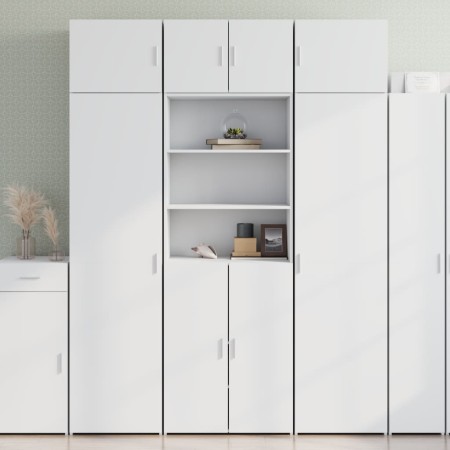 Hoher Schrank aus weißem Ingenieurholz 70x42,5x185 cm von , Sideboards - Ref: Foro24-3281371, Preis: 175,09 €, Rabatt: %