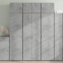 Aparador alto madera de ingeniería gris hormigón 70x42,5x185 cm de , Aparadores - Ref: Foro24-3281423, Precio: 170,34 €, Desc...