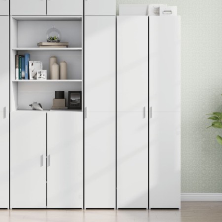 Weißer Schrank aus Holzwerkstoff 30x42,5x185 cm von , Sideboards - Ref: Foro24-3281392, Preis: 137,78 €, Rabatt: %