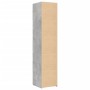 Aparador de madera de ingeniería gris hormigón 40x42,5x185 cm de , Aparadores - Ref: Foro24-3281402, Precio: 136,19 €, Descue...