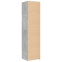 Aparador de madera de ingeniería gris hormigón 45x42,5x185 cm de , Aparadores - Ref: Foro24-3281409, Precio: 150,40 €, Descue...