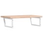 Wall-mounted steel and solid oak wood sink shelf by , bathroom vanities - Ref: Foro24-3302474, Price: 144,70 €, Discount: %