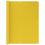 Toldo para balcón HDPE amarillo 120x500 cm de vidaXL, Sombrillas - Ref: Foro24-311002, Precio: 14,22 €, Descuento: %