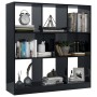 Regal aus glänzend schwarzem Sperrholz, 97,5 x 29,5 x 100 cm von vidaXL, Bücherregale und Regale - Ref: Foro24-800178, Preis:...