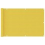 Balcony awning in yellow HDPE 90x400 cm by vidaXL, Umbrellas - Ref: Foro24-310997, Price: 13,82 €, Discount: %