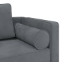 Daybed sofa with dark gray velvet cushions by , Daybeds - Ref: Foro24-4007572, Price: 165,03 €, Discount: %