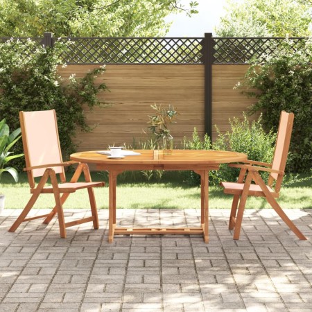 Faltbare Gartenstühle, 2 Stück Massivholz Akazie mit Textilene. von , Gartenstühle - Ref: Foro24-4008420, Preis: 151,03 €, Ra...